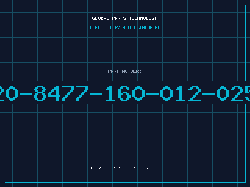 Aviation Part 20-8477-160-012-025