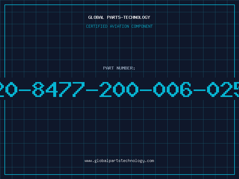 Aviation Part 20-8477-200-006-025