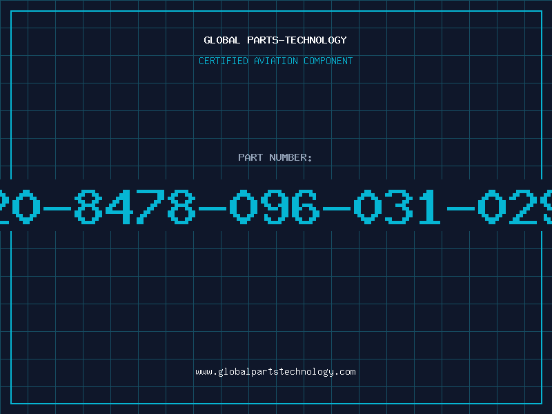 Aviation Part 20-8478-096-031-029