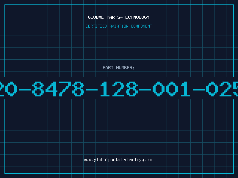 Aviation Part 20-8478-128-001-025