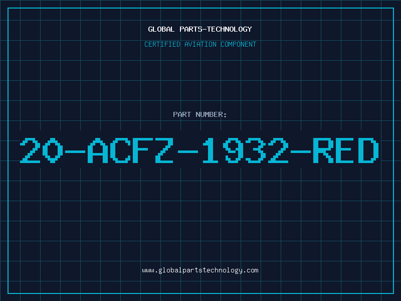 Aviation Part 20-ACFZ-1932-RED