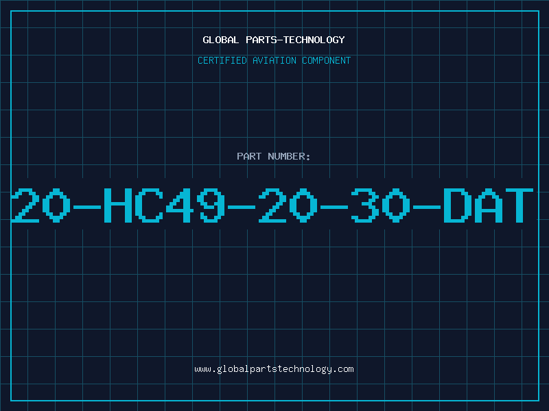 Aviation Part 20-HC49-20-30-DAT