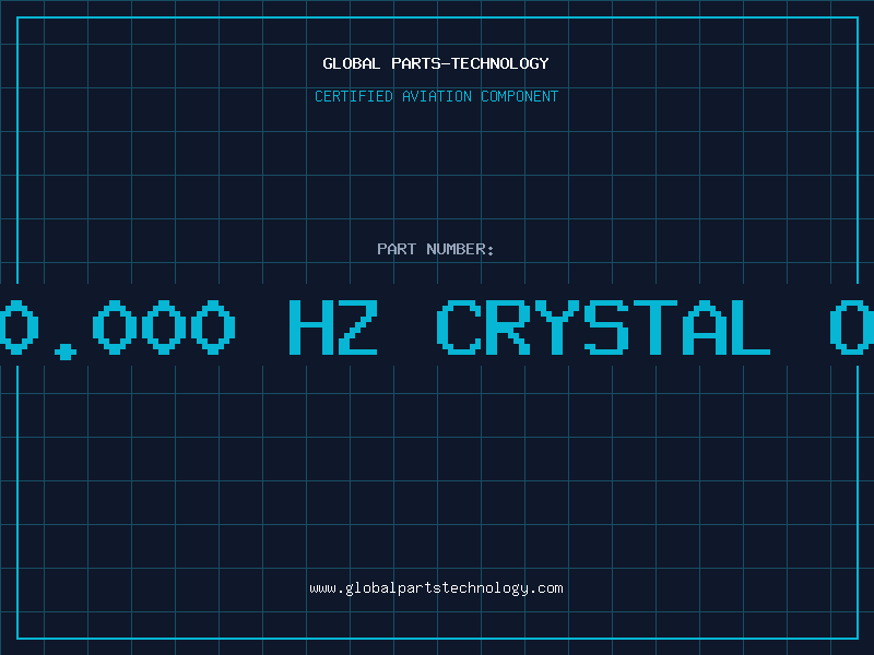 Aviation Part 20.000 HZ CRYSTAL OS