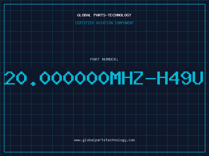 Aviation Part 20.000000MHZ-H49U