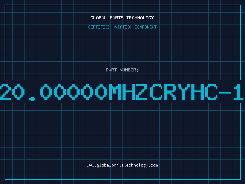 Aviation Part 20.00000MHZCRYHC-1
