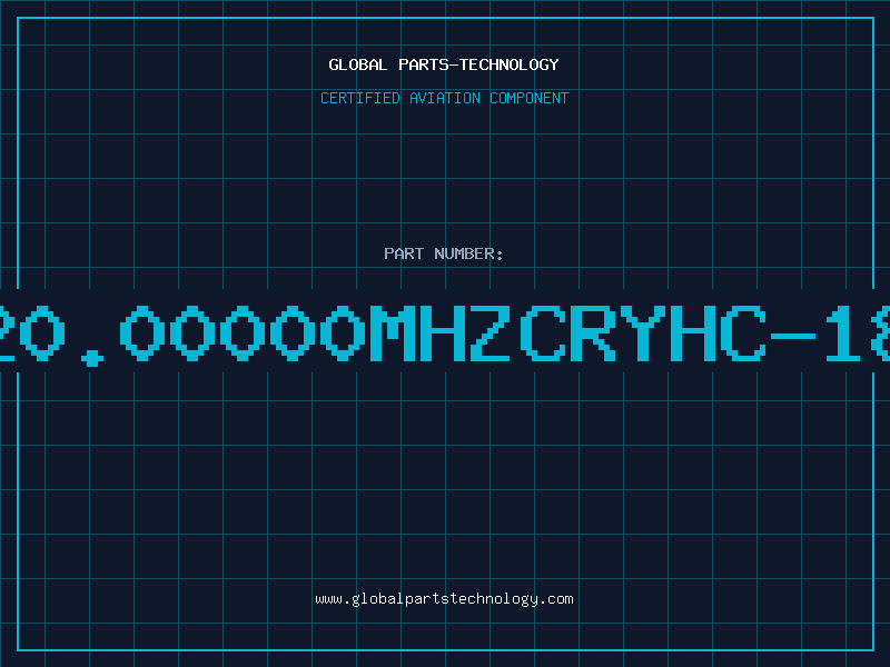 Aviation Part 20.00000MHZCRYHC-18