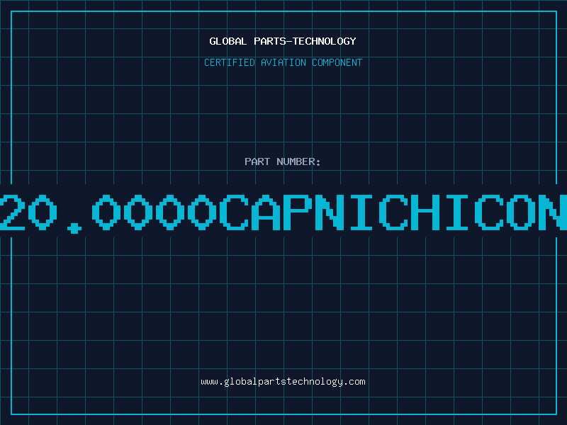 Aviation Part 20.0000CAPNICHICON