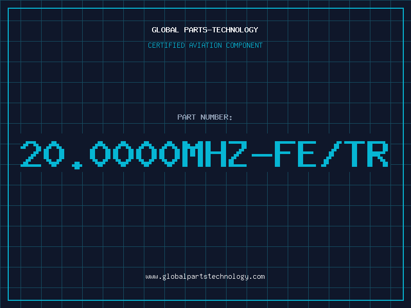 Aviation Part 20.0000MHZ-FE/TR