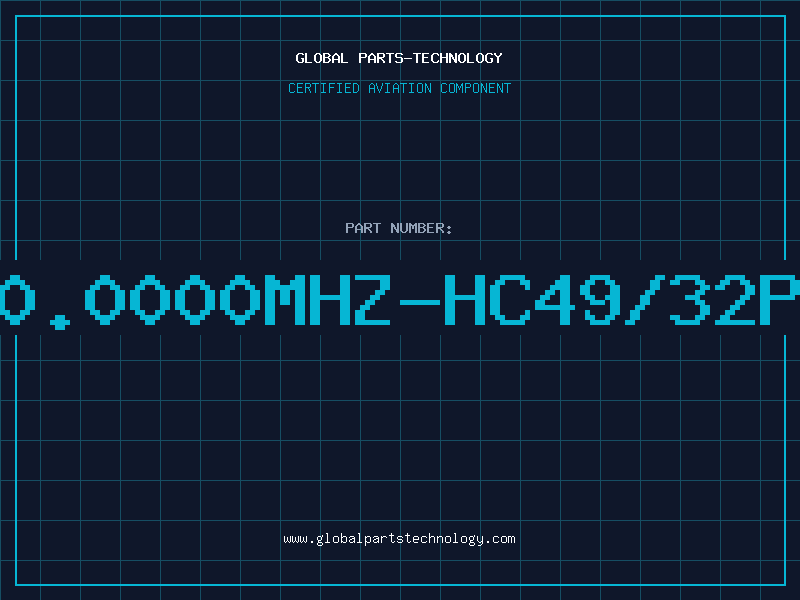 Aviation Part 20.0000MHZ-HC49/32PF
