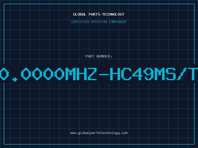 Aviation Part 20.0000MHZ-HC49MS/TR