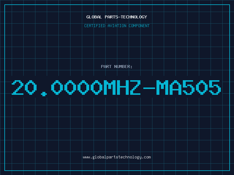 Aviation Part 20.0000MHZ-MA505