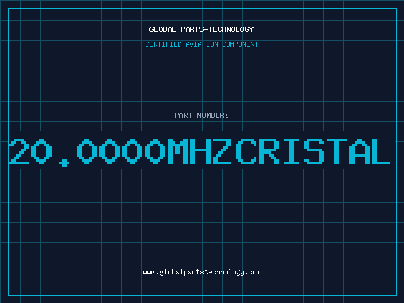 Aviation Part 20.0000MHZCRISTAL