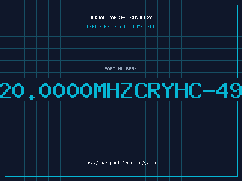 Aviation Part 20.0000MHZCRYHC-49