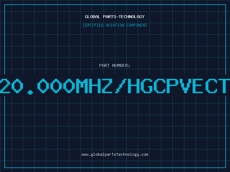 Aviation Part 20.000MHZ/HGCPVECT