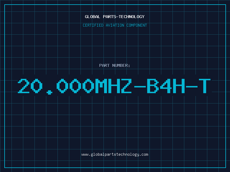 Aviation Part 20.000MHZ-B4H-T