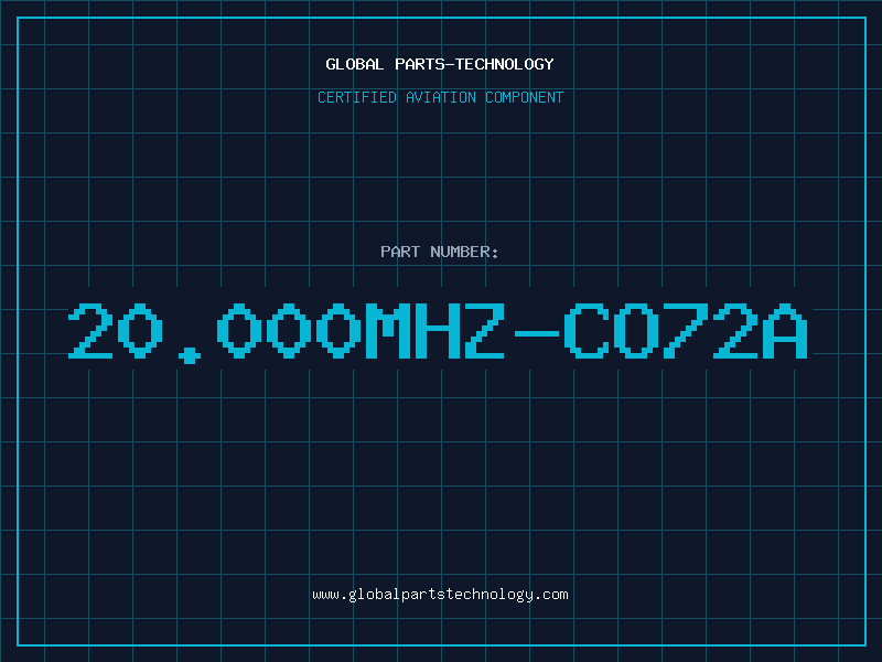 Aviation Part 20.000MHZ-CO72A