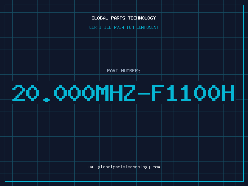 Aviation Part 20.000MHZ-F1100H