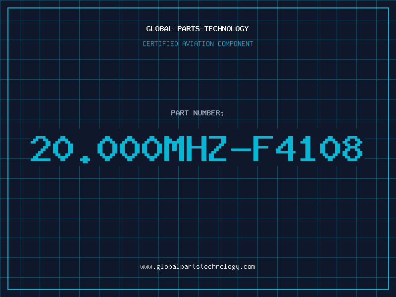 Aviation Part 20.000MHZ-F4108