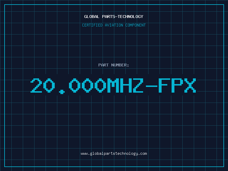 Aviation Part 20.000MHZ-FPX