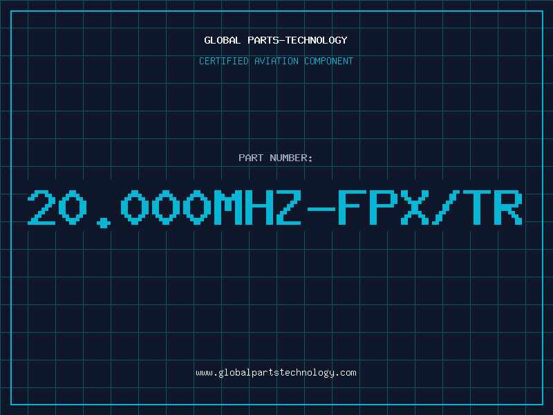 Aviation Part 20.000MHZ-FPX/TR