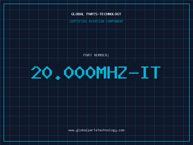 Aviation Part 20.000MHZ-IT