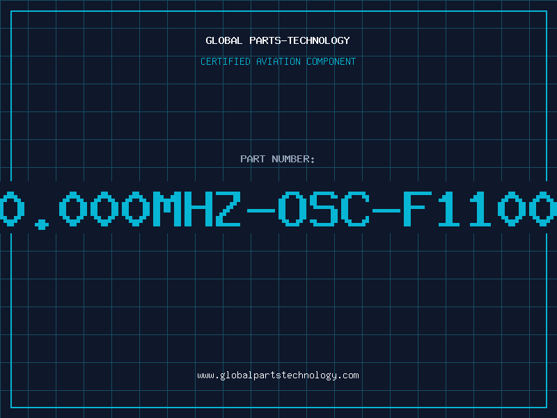 Aviation Part 20.000MHZ-OSC-F1100E