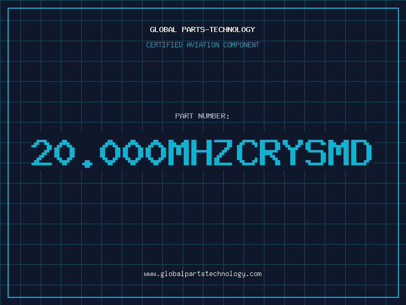 Aviation Part 20.000MHZCRYSMD