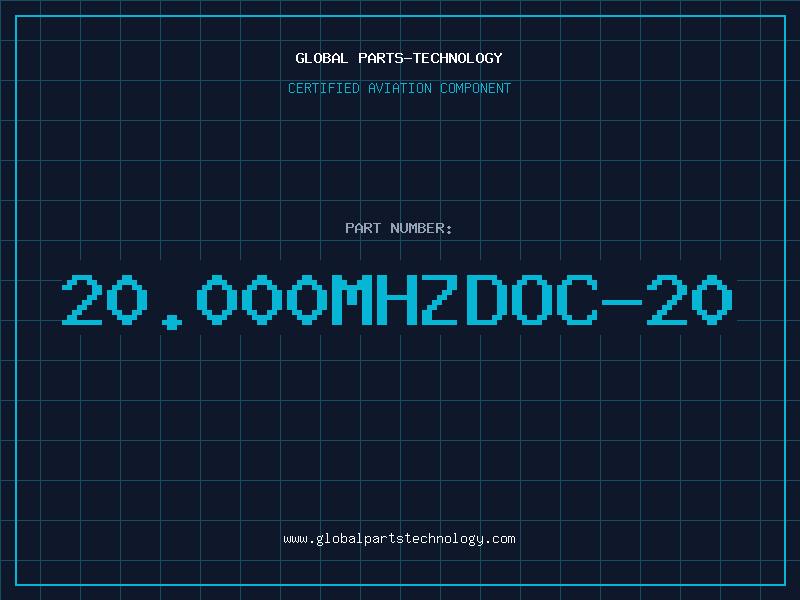 Aviation Part 20.000MHZDOC-20
