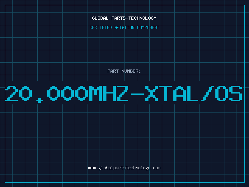 Aviation Part 20.000mhz-XTAL/OS