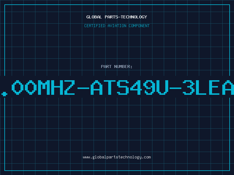 Aviation Part 20.00MHZ-ATS49U-3LEADS