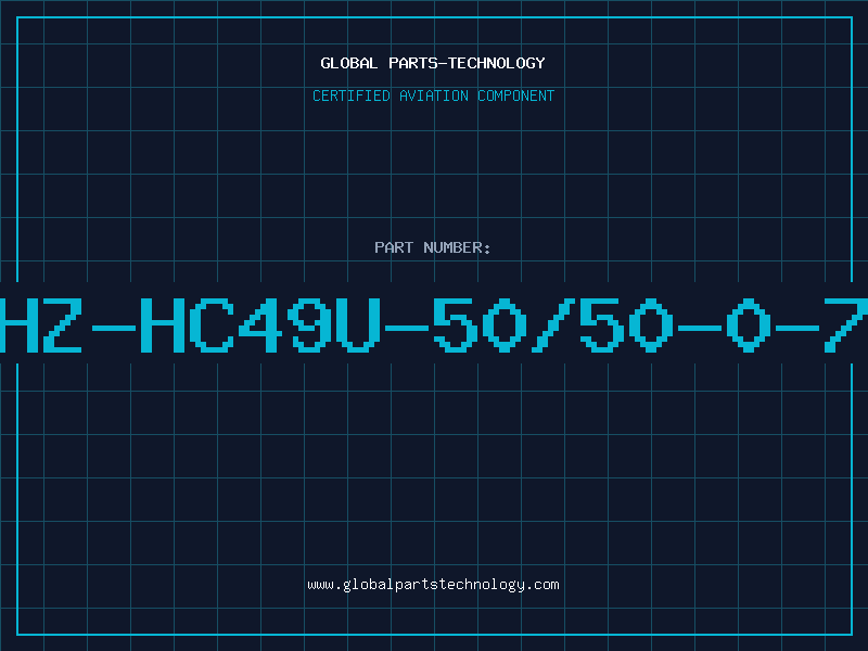Aviation Part 20.00MHZ-HC49U-50/50-0-70C-SUN