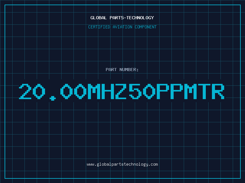 Aviation Part 20.00MHZ50PPMTR