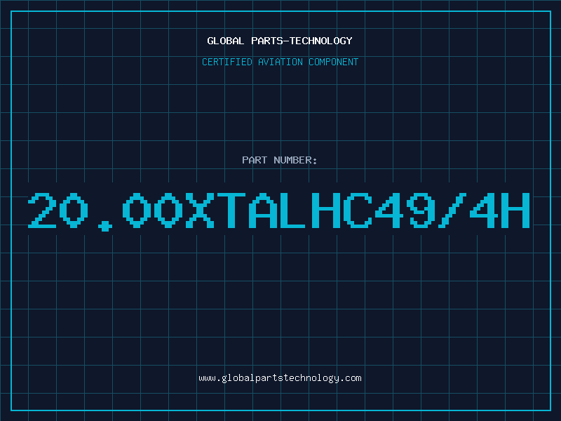 Aviation Part 20.00XTALHC49/4H