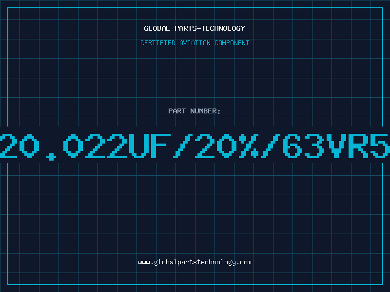 Aviation Part 20.022uF/20%/63VR5