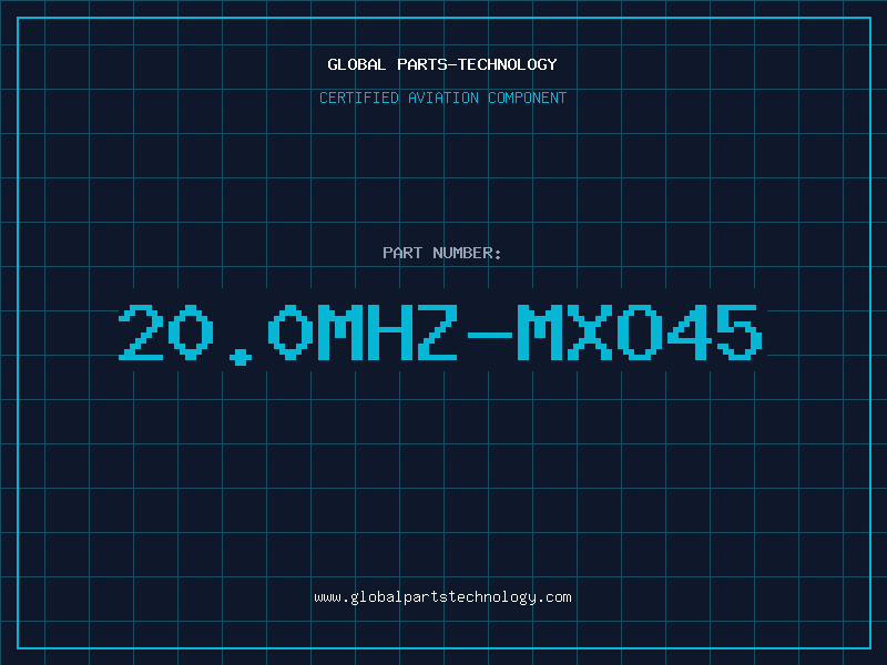 Aviation Part 20.0MHZ-MXO45