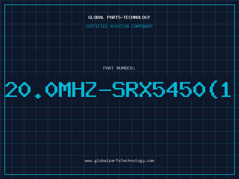 Aviation Part 20.0MHZ-SRX5450(1