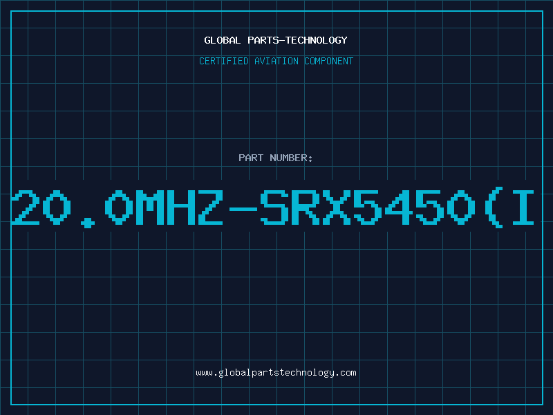 Aviation Part 20.0MHZ-SRX5450(I
