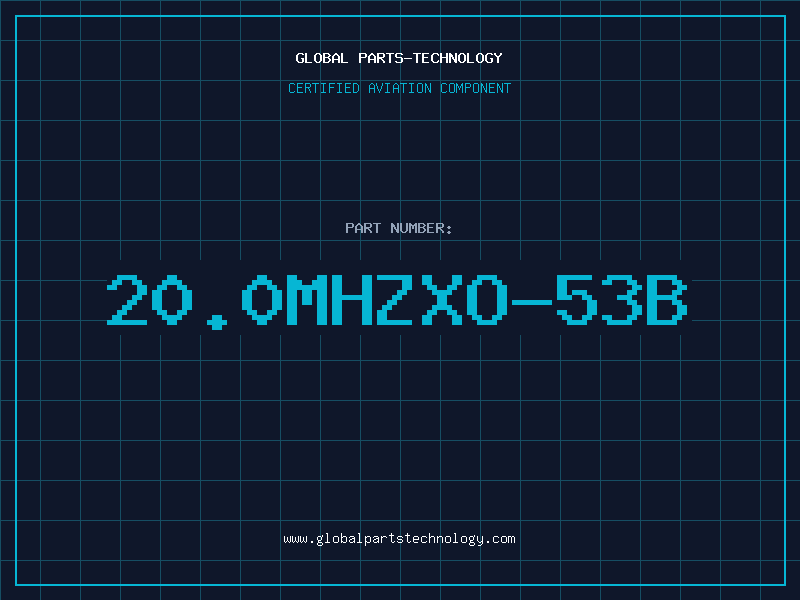 Aviation Part 20.0MHZXO-53B