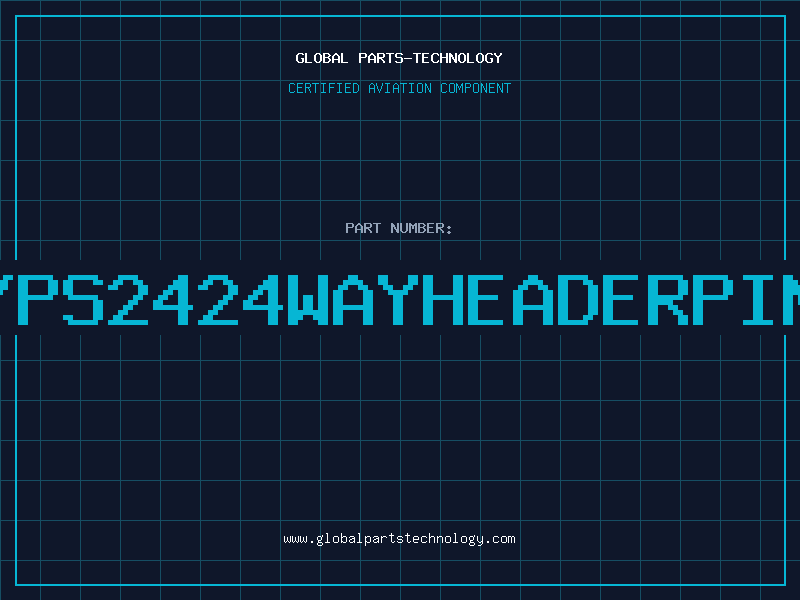 Aviation Part 20.130/PS2424WAYHEADERPIN-STRIP