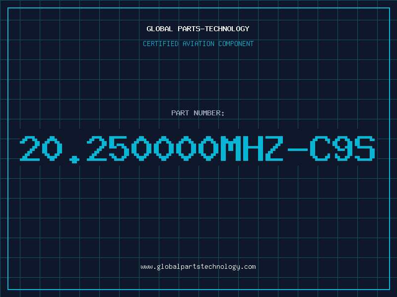 Aviation Part 20.250000MHZ-C9S