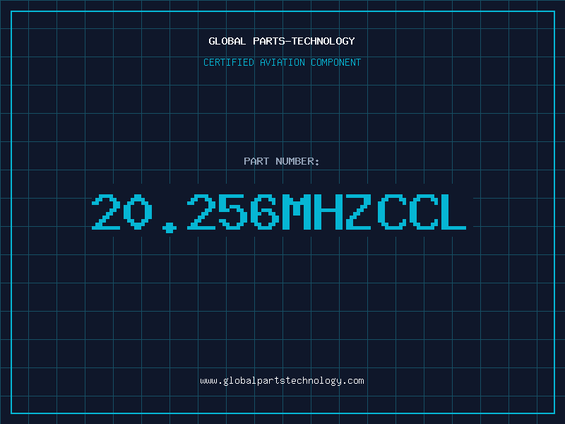 Aviation Part 20.256MHZCCL