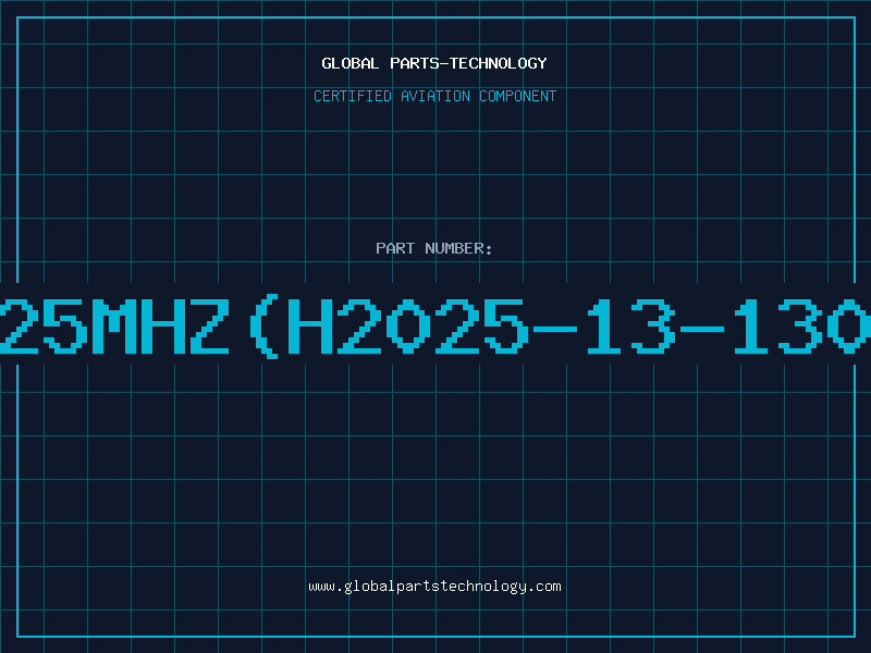 Aviation Part 20.25MHz(H2025-13-130PPM