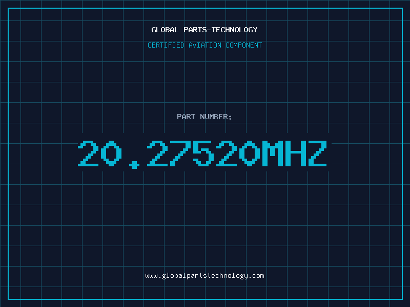 Aviation Part 20.27520MHZ