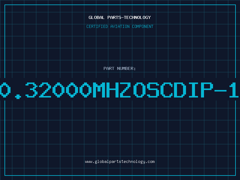 Aviation Part 20.32000MHZOSCDIP-14