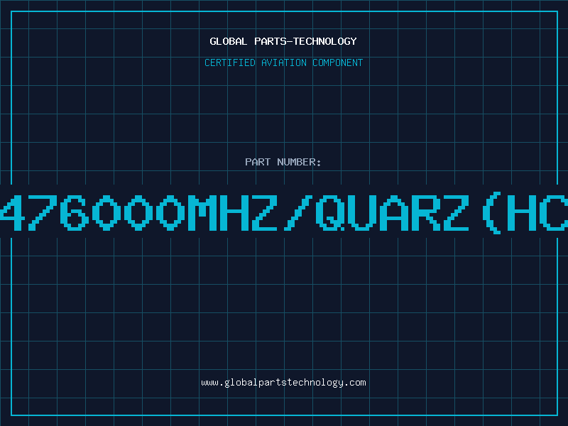 Aviation Part 20.476000MHz/Quarz(HC-49