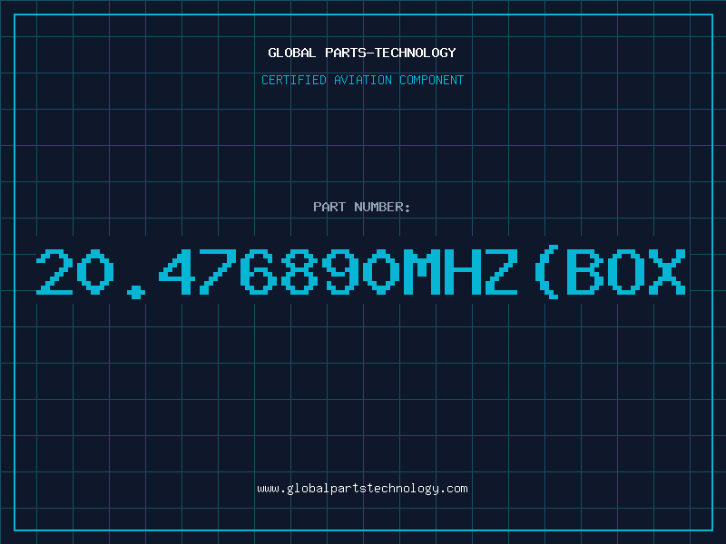 Aviation Part 20.476890MHz(BOX