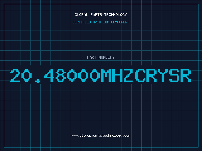 Aviation Part 20.48000MHZCRYSR