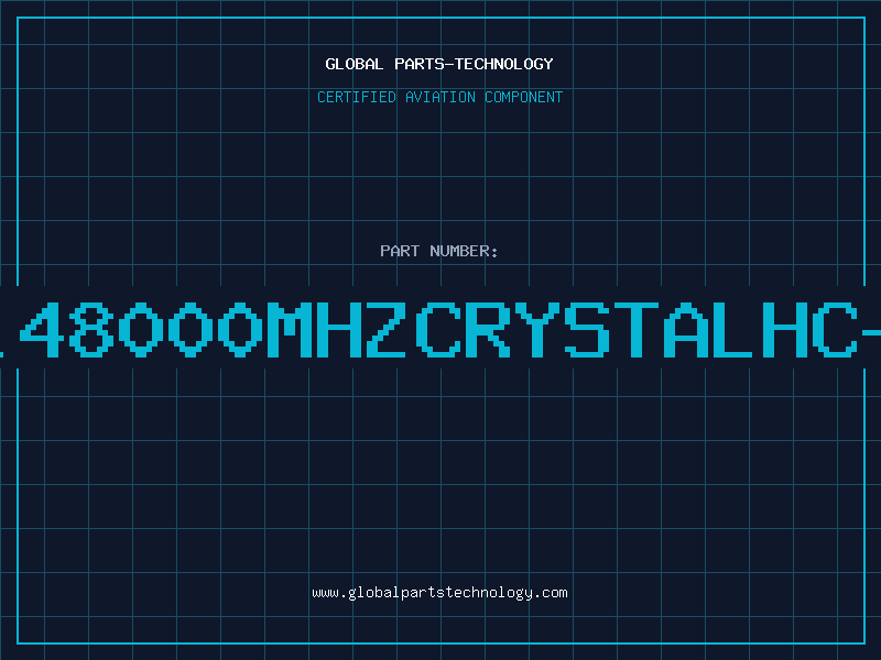 Aviation Part 20.48000MHZCRYSTALHC-49