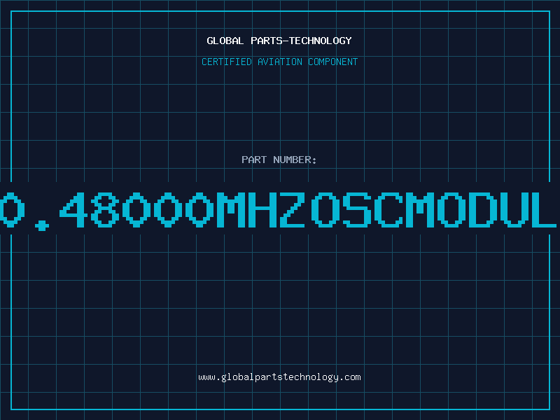 Aviation Part 20.48000MHZOSCMODULE