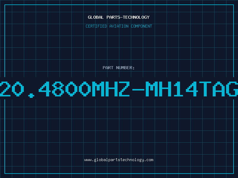 Aviation Part 20.4800MHZ-MH14TAG